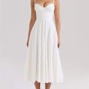 House of CB Steffani Corset Midi Sundress